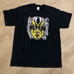 Goldust Dustin Rhodes Shattered Dreams T-Shirt Men's Large L WWE AEW Graphic Tee